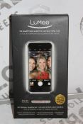 Lot to Contain 2 Lumee iPhone 6+ Cases With Professional Lighting For The Perfect Selfie Combined