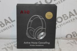 Boxed Set of A10 Active Noise Cancelling Headphones RRP £59.99