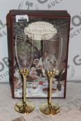 Lot to Contain 10 Sets of the Wedding of the Season Toasting Flutes