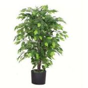 Boxed Leaf Bamboo Tree Artificial Potted Plant RRP £55 (15934) (Public Viewing and Appraisals