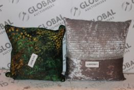 Lot to Contain 6 Assorted Scatter Cushions by Scatterbox, Riva Home and Interiors Combined RRP £