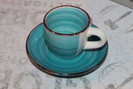 Baita Home Expresso Cup and Saucer Set RRP £30 (15315) (Public Viewing and Appraisals Available)