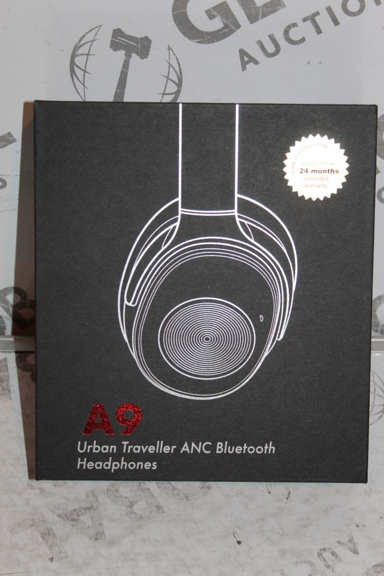 Boxed Pair of One Odio A9 Urban Traveller Bluetooth Headphones Combined RRP £55.99