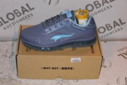 Boxed Brand New Pair of One Mix Size US11 EU45 Grey Blue Running Shoes RRP £44.99