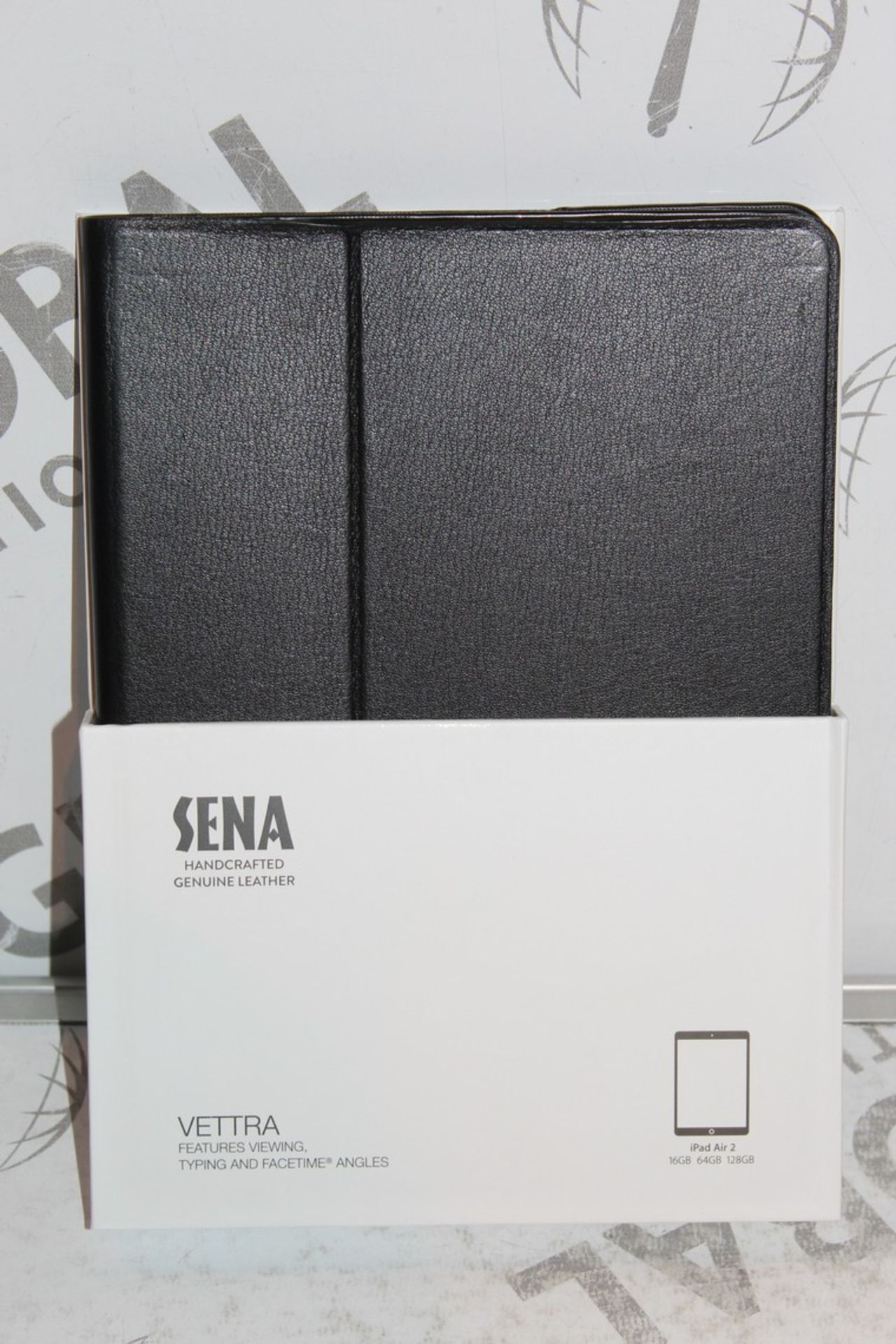 Lot to Contain 5 Brand New Sena Hand Crafted Genuine Leather Vectra iPad 2 Black iPad Cases