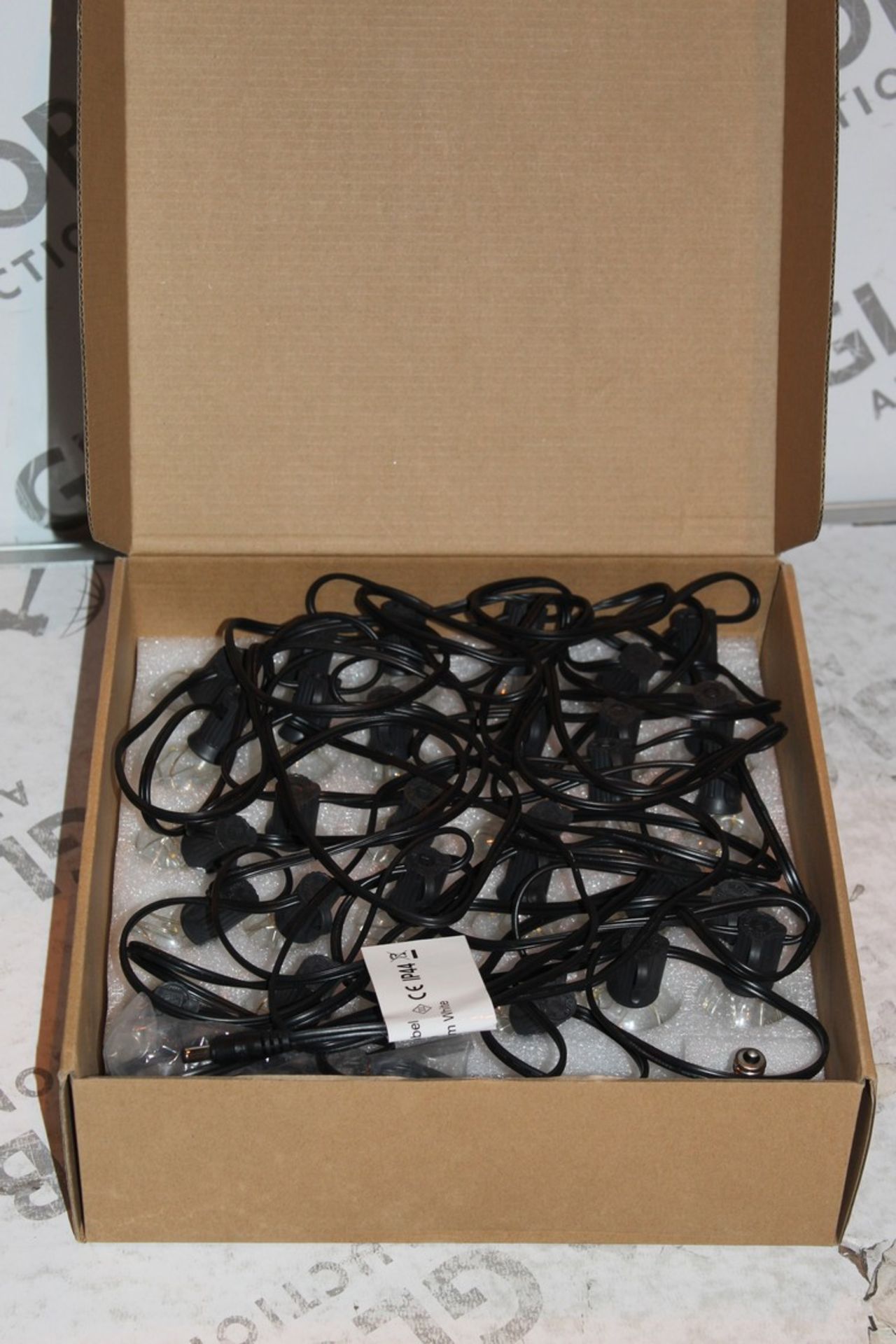 Lot to Contain 10 Boxed Sets of G40 Global LED String Lights