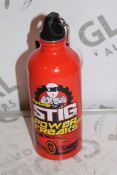 Lot to Contain 10 Brand New Stig Powered Top Gear Drinking Bottles