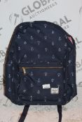 Herchel Finest Quality Anchor Backpack RRP £60 (Public Viewing and Appraisals Available)