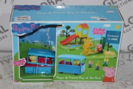 Boxed Peppa Pig and Friends Day at The Park Children's Toy Sets RRP £75 (Public Viewing and