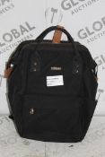 BaBaBing Black Fabric Children's Changing Bags RRP £50 Each (RET00145361)(RET00556509) (Public