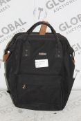 BaBaBing Black Fabric Children's Changing Bags RRP £50 Each (RET00145361)(RET00556509) (Public