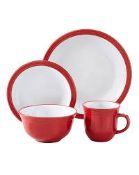 Red & White Dinner Set RRP £35 (Pallet No 15861)(Public Viewing and Appraisals Available)