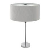 Boxed Grey Floor Standing Lamp RRP £85 (15925) (Public Viewing and Appraisals Available)
