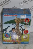 Boxed Inflatable My Giraffe Pal Giant Inflatable Plush 6ft Tall Giraffe (Public Viewing and