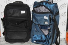 Assorted Antler Wheeled Holdalls and Delsey Hard and Soft Shell Suitcase RRP £140 Each (3177780) (