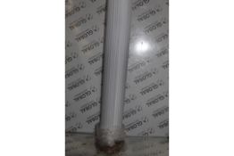 Freestanding Ribbon Shade Floor Lamp RRP £50 (15246) (Public Viewing and Appraisals Available)