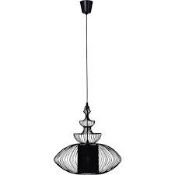 Boxed K Design Pendant Lamp Swing in Iron RRP £105 (Pallet No 15349)(Public Viewing and Appraisals