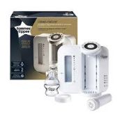 Boxed Tommee Tippee Closer To Nature Perfect Preparation Bottle Warming Station in White RRP £80 (