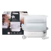 Boxed Tommee Tippee Super Steam Advanced Electric Steam Sterilizer RRP £50 (Retoo025063) (Public