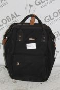 BaBaBing Black Fabric Children's Changing Bags RRP £50 Each (RET00145361)(RET00556509) (Public