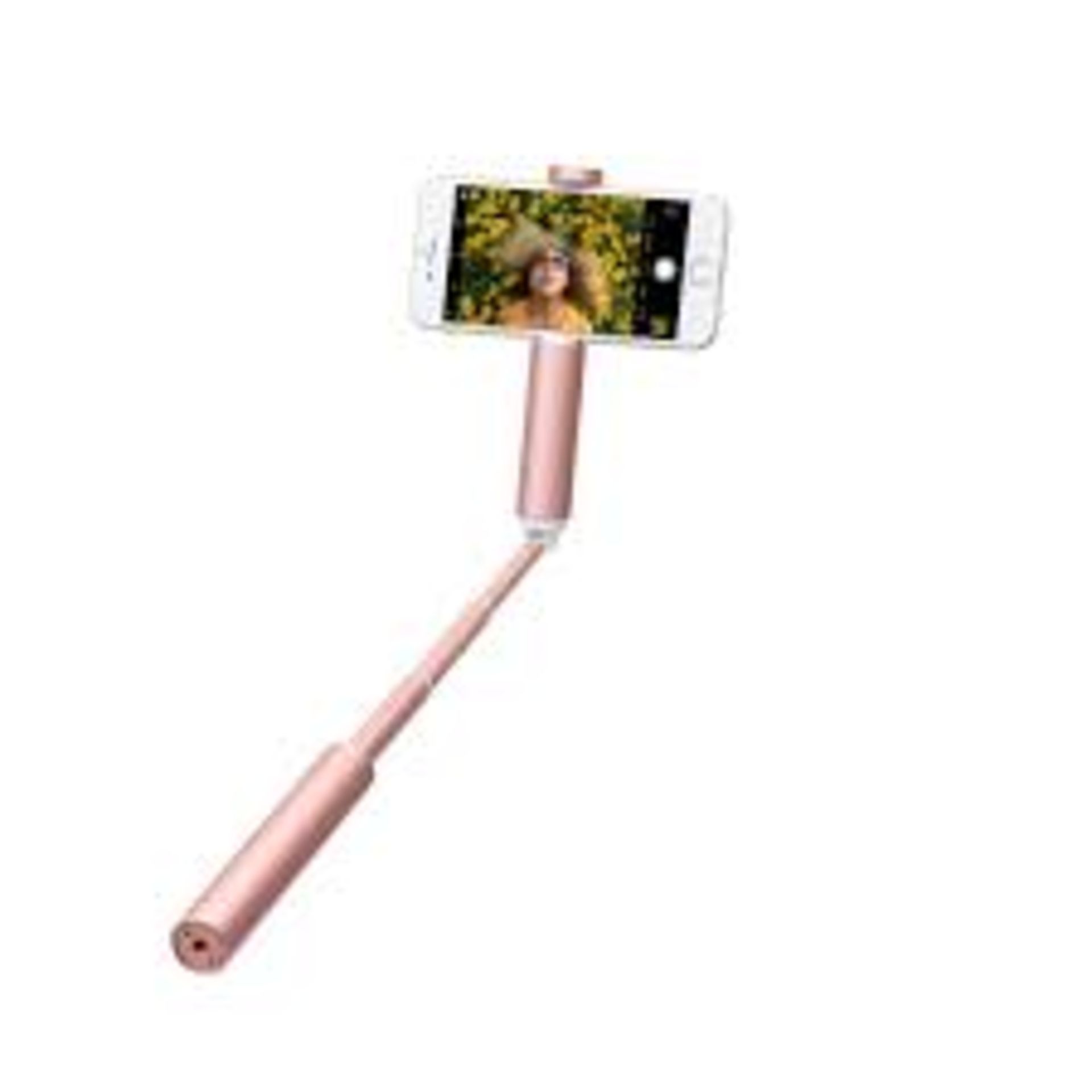Cliquefie Selfie Stick in Rose Gold RRP £45