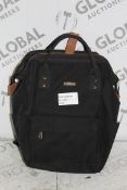 BaBaBing Black Fabric Children's Changing Bags RRP £50 Each (RET00145361)(RET00556509) (Public