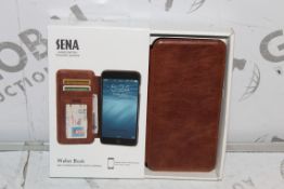Lot to Contain 55 Boxed Brand New Sena Iphone 6+ and 6S+ Wallet Book Self Standing Phone Cases