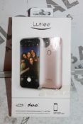 Lot to Contain 10 Brand New Lumee Duo Perfect Lighting Phone Cases for the Perfect Selfie For the