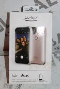 Lot to Contain 10 Brand New Lumee Duo Perfect Lighting Phone Cases for the Perfect Selfie For the