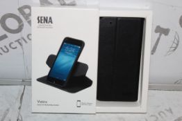 Lot to Contain 120 Brand New Sena Hand Crafter Vettra Iphone 6 and 6S Cases with Built In Rotating