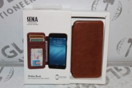 Lot to Contain 50 Assorted Sena Wallet Phone Cases for the Iphone 6 and 6+ Pouches Combined RRP £