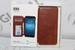 Lot to Contain 10 Boxed Sena Iphone 6+ and 6S Wallet Standing Phone Cases Combined RRP £100
