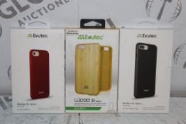 Lot to Contain 140 Assorted Karbon Lorica and Wood Series Iphone 6 and Iphone 7 Cases Combined