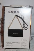 Lot to Contain 5 Brand New Michael Kors Cross Body Black Saphino Iphone 5, 6 and 6+ Clutch Bags