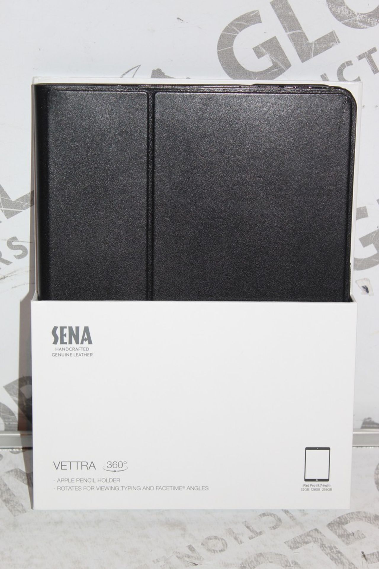 Lot to Contain 21 Brand New Sena Vettra Ipad Air 2 Black Leather Ipad Cases Combined RRP £840
