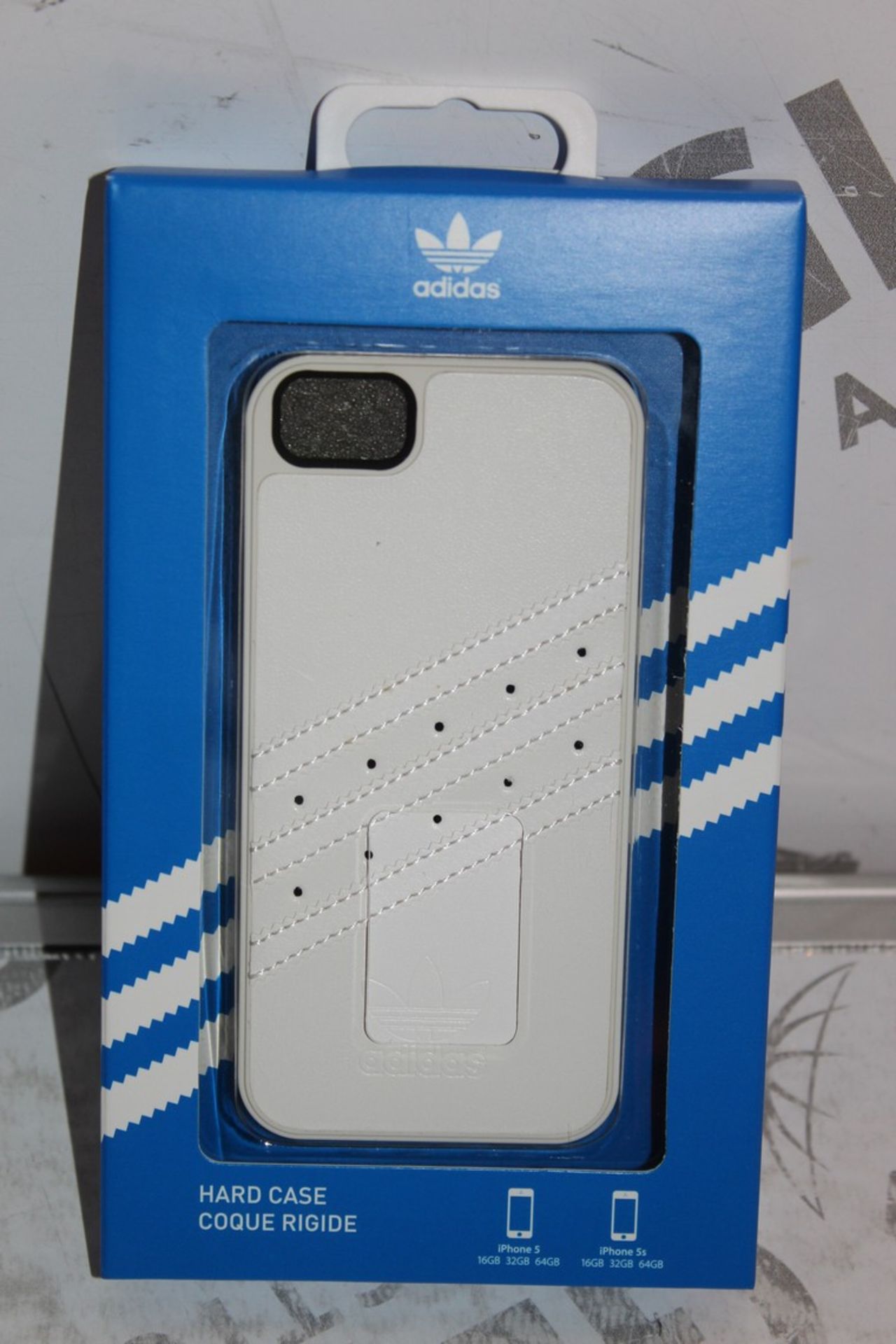 Lot to Contain 24 Boxed Brand New Iphone 5 and 5S Adidas Phone Cases Combined RRP £240