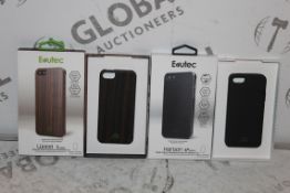 Lot to Contain 80 Brand New Assorted Evutec Wood and Carbon Series Iphone 5 and 5S Cases Combined