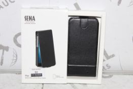 Lot to Contain 13 Brand New Sena Hampton Flip Protective Leather Wallet Book Cases for Iphone 6