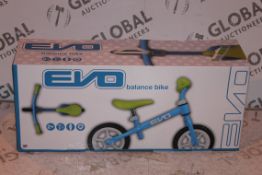 Boxed Evo Balance Bike RRP £45 (Public Viewing and Appraisals Available)