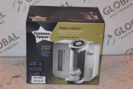 Boxed Tommee Tippee Closer to Nature Perfect Preparation Bottle Warming Station RRP £80 (Public