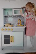 Boxed George Home Wooden Deluxe Toy Kitchen Ages RRP £35 (Public Viewing and Appraisals Available)