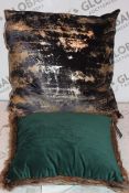 Lot to Contain 5 Assorted Paoletti Designer Scatter Cushions and Scatterbox Cushions Combined RRP £