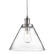 Lot to Contain 2 Assorted Lighting Items to Include a Searchlight Single Pendant Light and a