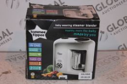 Boxed Tommee Tippee Baby Weaning Steamer Blender Feeding Station RRP £100 (Public Viewing and