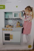 Boxed George Home Wooden Deluxe Children's Toy Kitchen RRP £80 (Public Viewing and Appraisals