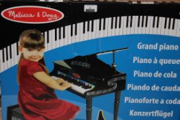 Boxed Melissa and Doug Aged 4+ Grand Piano RRP £100 (2162927) (Public Viewing and Appraisals