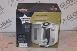 Boxed Tommee Tippee Closer to Nature Perfect Preparation Bottle Warming Station RRP £80 (Public