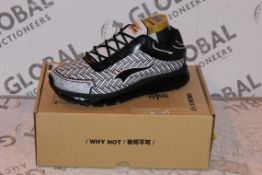 Lot to Contain 2 Boxed Brand New Pairs 1 Mix Black & White Size US 9.5 Running Trainers Combined RRP