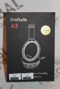 Boxed Pair 1 Audio A3 Noise Cancelling Bluetooth Headphones