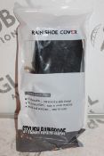 Lot to Contain 10 Brand New Stylish & Rainproof Rain Shoe Covers